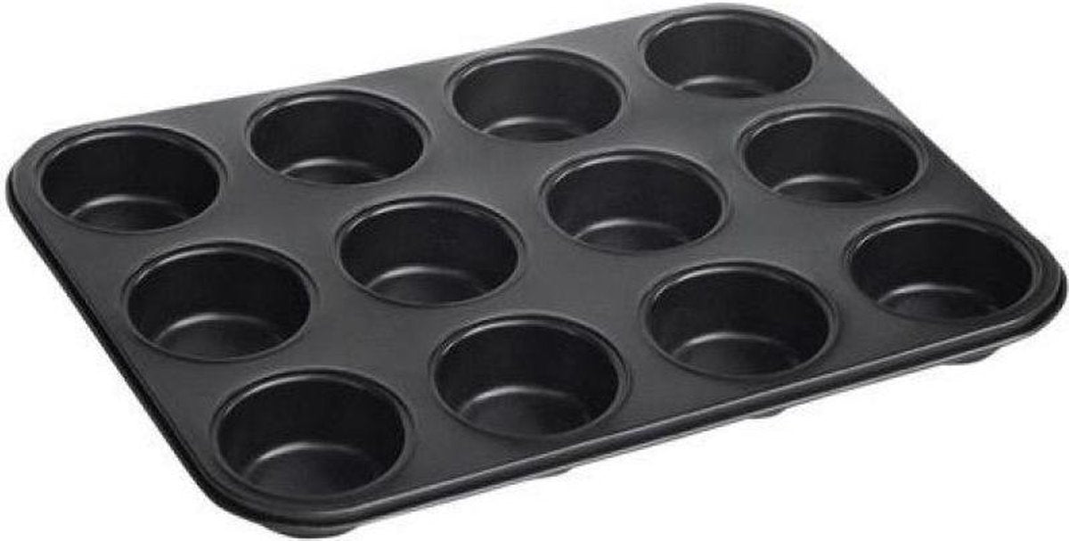 KingHoff bakvorm/muffinvorm voor 12 cupcakes