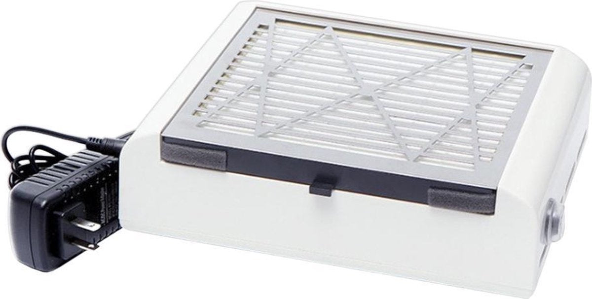 Stofafzuiger Wit  met filter 40Watt/Nagel Stofafzuiger / Nail Dust Collector / Stofzuiger Voor Nail Salon
