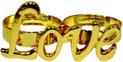 ESPA - Goudkleurige Love ring voor volwassenen - Accessoires > Sieraden