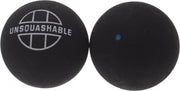 Unsquashable Squashballen Blauwe Stip Zwart 2 Stuks