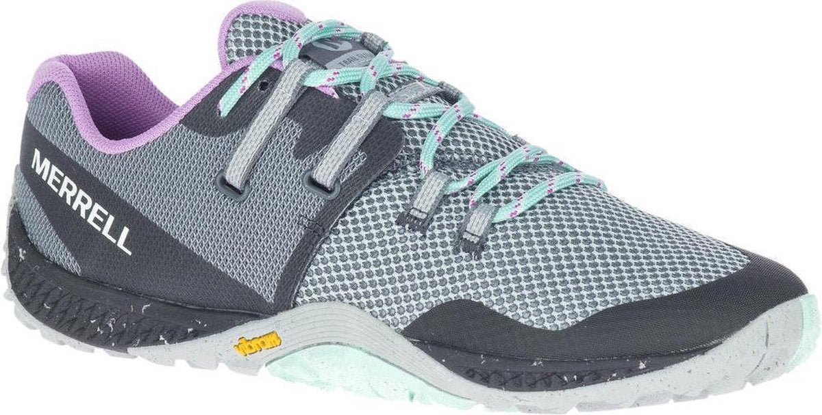 Merrell Trail Glove 6 Sportschoenen Dames - Grijs - Maat 39