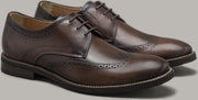 Democrata - ROY Veterschoen Donkerbruin Wingtip
