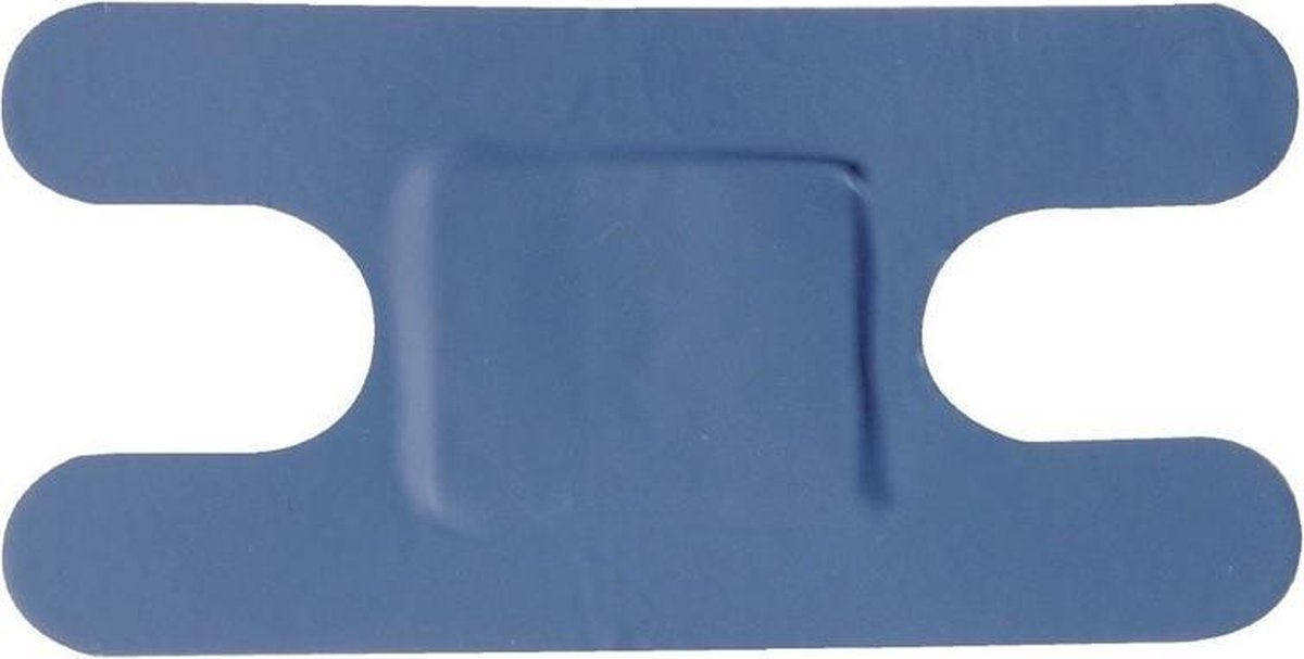 Blauwe pleisters assorti