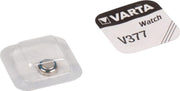 Varta V377 Knoopcel Batterij Zilver