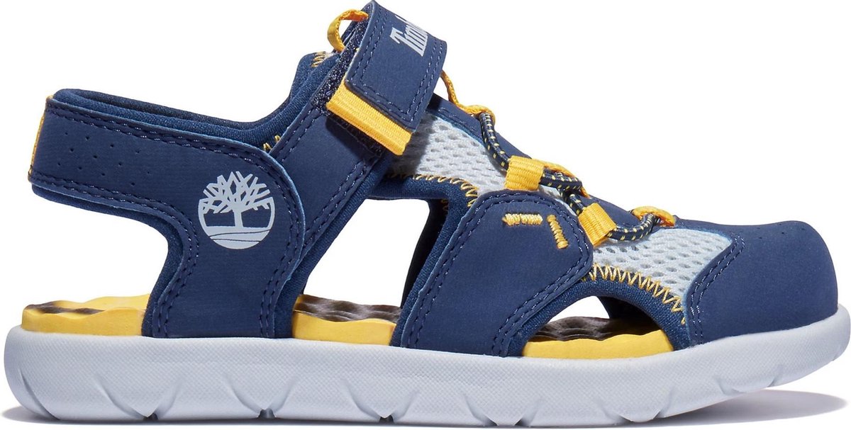 Timberland Sandalen - Maat 34 - Unisex - navy/licht blauw/oranje