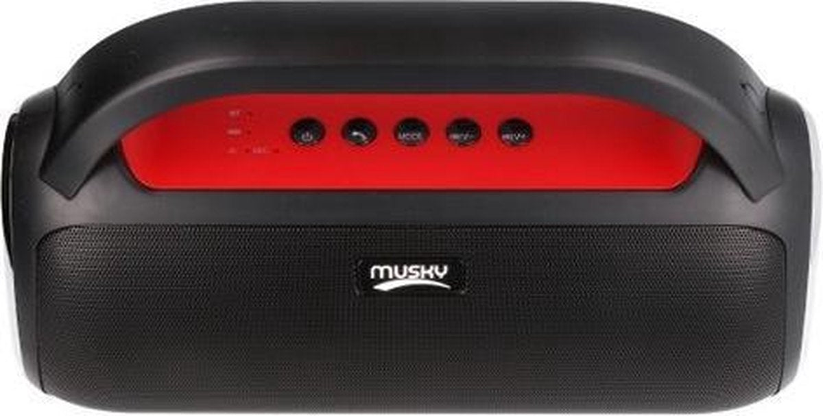 Musky Bluetooth Speaker DY-18 Rood