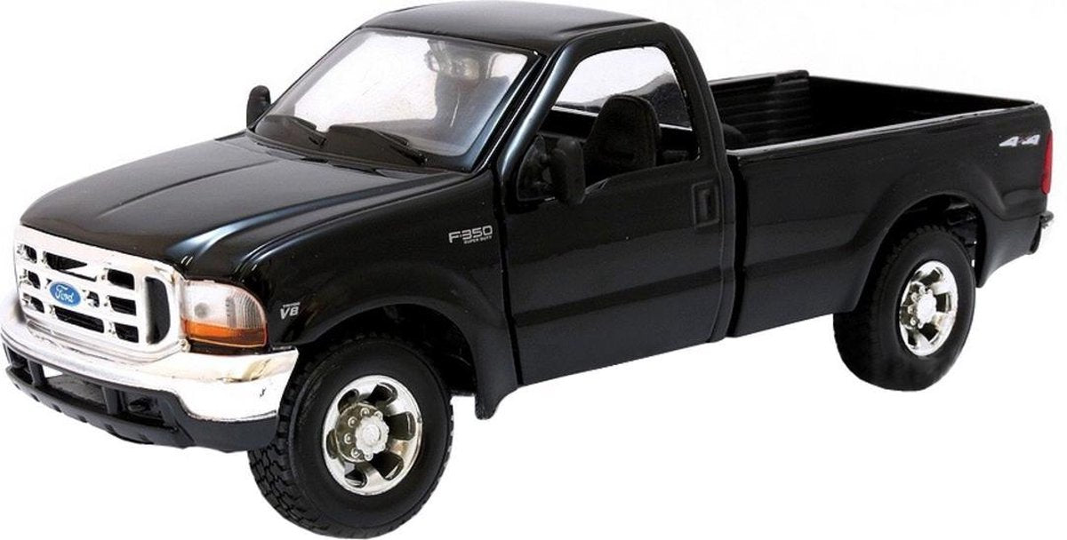 Maisto FORD F-350 PICK UP 1999 zwart schaalmodel 1:24