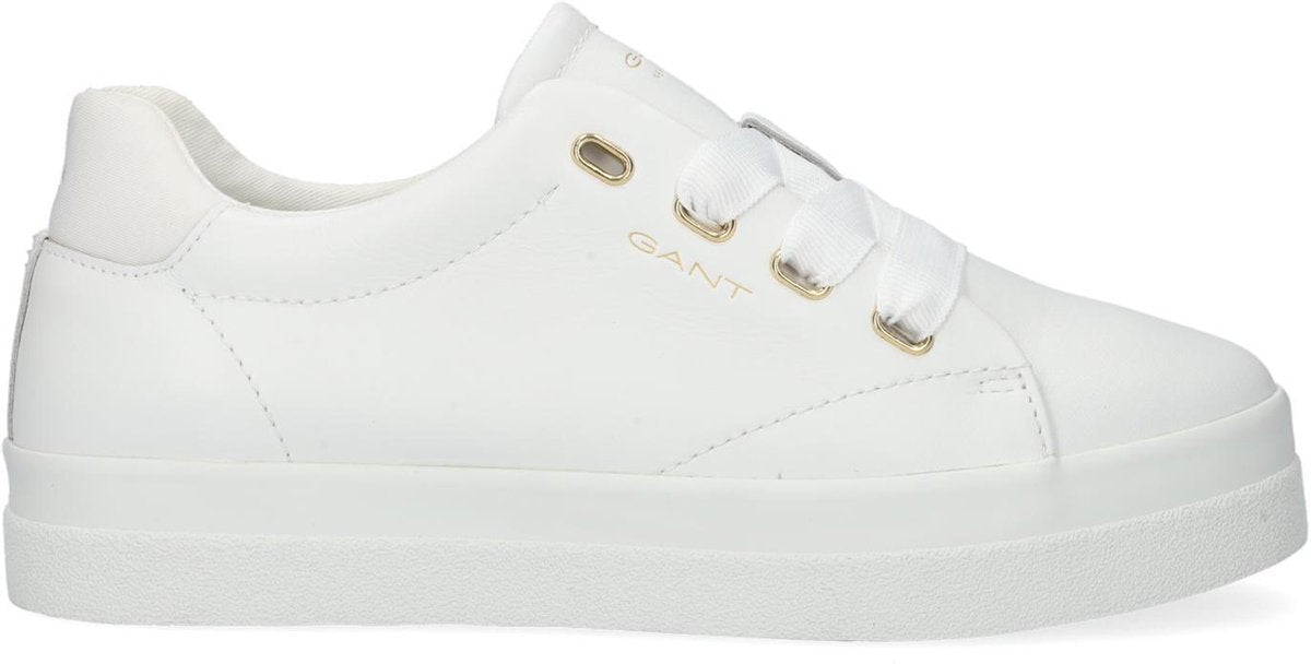 Gant AVONA 22531537 - Volwassenen Lage sneakers - Kleur: Wit/beige - Maat: 39