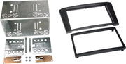 2-DIN Paneel Toyota Avensis 2003-2009 Kleur: Zwart