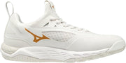 Mizuno Wave Luminous Dames - Wit / Oranje - maat 42