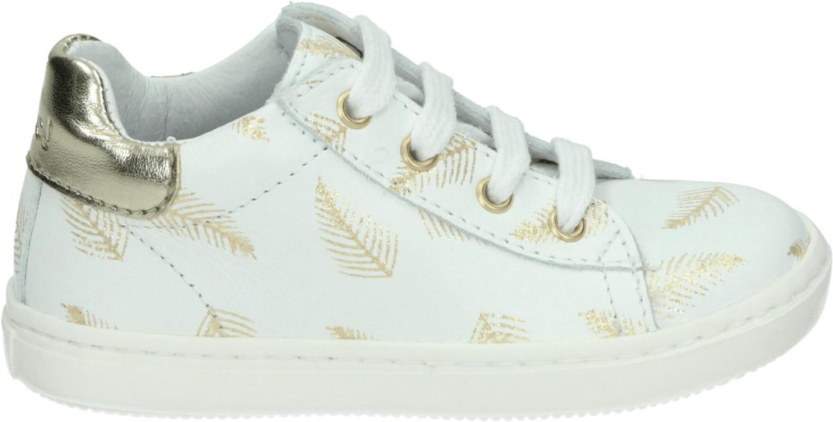 Clic! CL-9766 - Kinderen Lage schoenen - Kleur: Wit/beige - Maat: 24