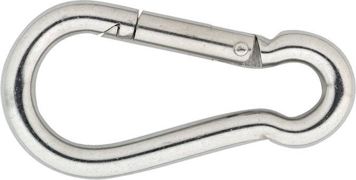 Dulimex Karabijnhaak 245-06I C-DIN 5299 RVS AISI 316 60 x 6mm 8000.024.5I06 (Prijs per stuk)