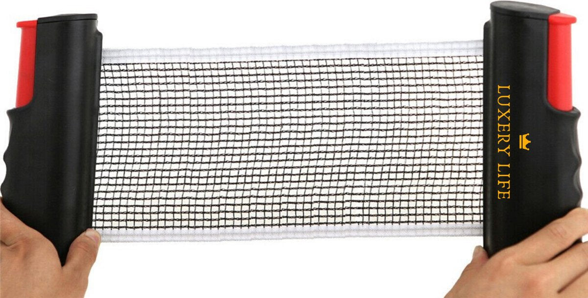 Tafeltennis Net & Ping Pong Net – Uitschuifbaar Pocket Net Draagbaar