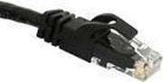 C2G Cat6 Snagless CrossOver UTP Patch Cable Black 3m netwerkkabel Zwart