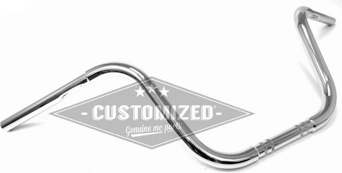 1 Inch Universeel Stuur Classic Fat Ape Hanger 12 Inch Chroom