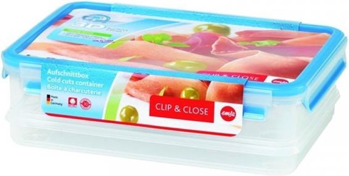 Clip & Close Systeem Broodbeleg Bewaardoos - 1