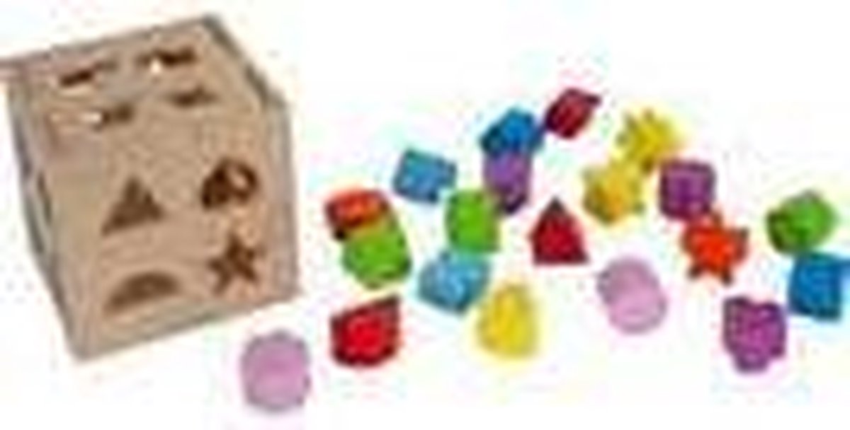 Chad Valley - PlaySmart - houten - vormensorteerder - 20 stuks