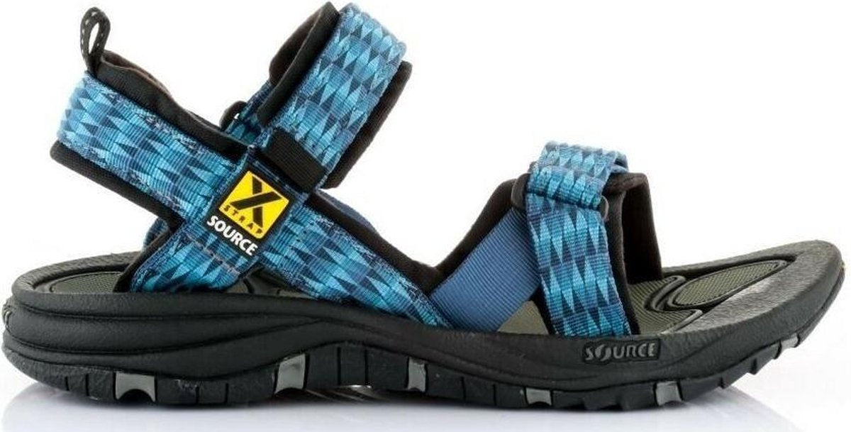 Source Sandalen Gobi Heren Polyester/eva/microfiber Blauw Mt 47