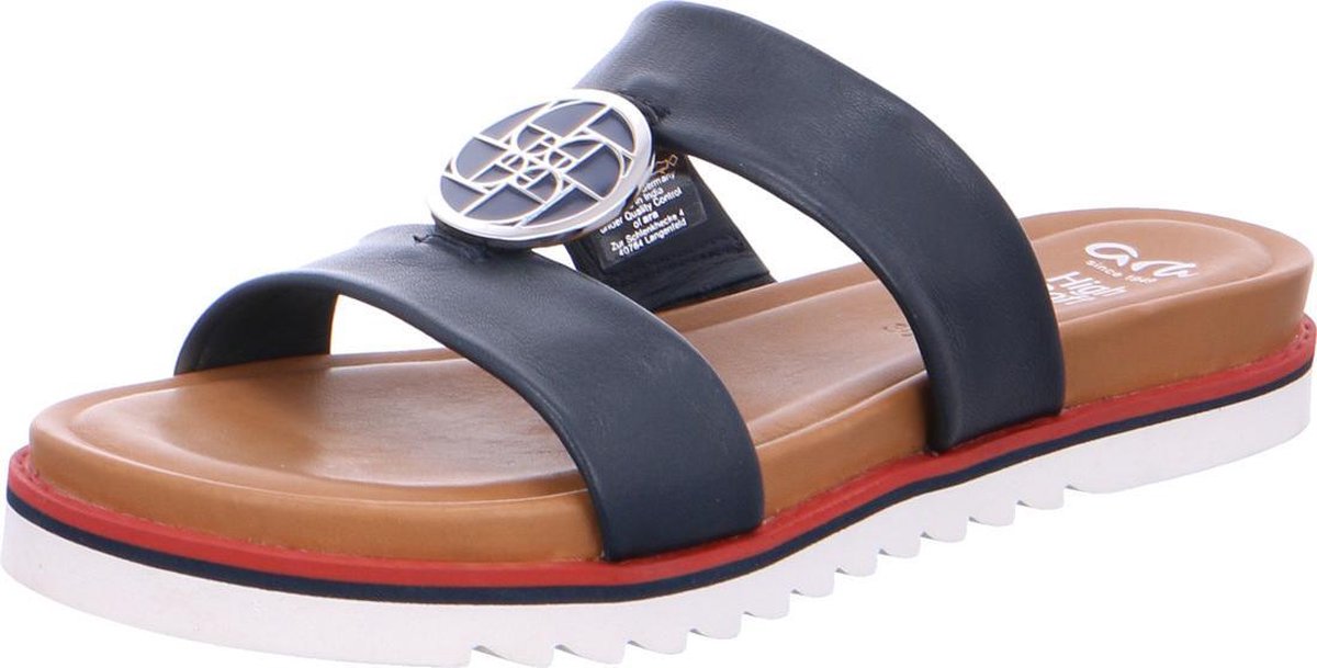 ARA - dames slipper - blauw - maat 38