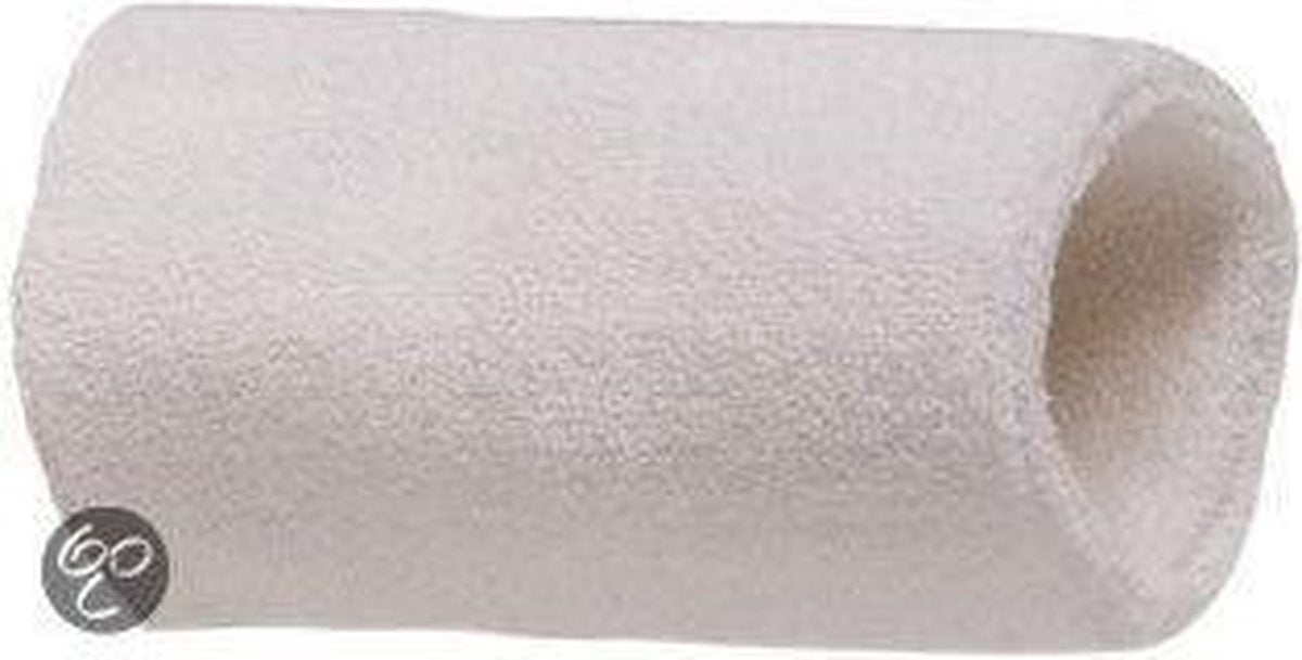Benza Pols Zweetbandjes - Wit 12 cm - 2 stuks