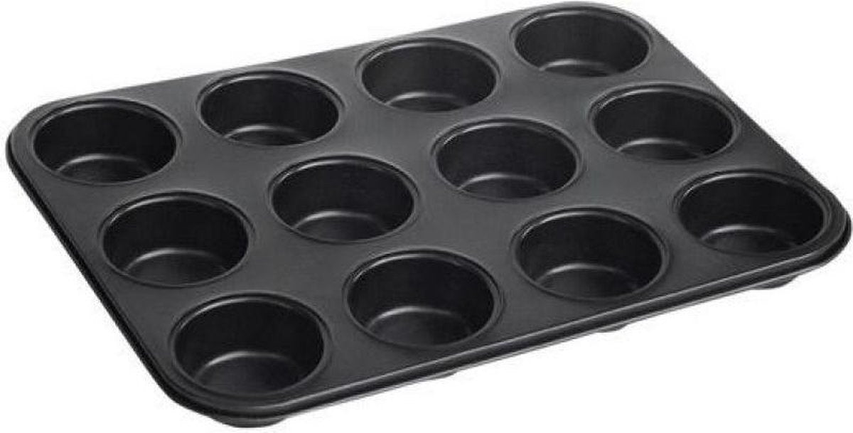 KingHoff bakvorm/muffinvorm voor 12 cupcakes