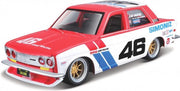 Maisto Datsun 510 BRE #46 rood/wit/blauw schaalmodel 1:24