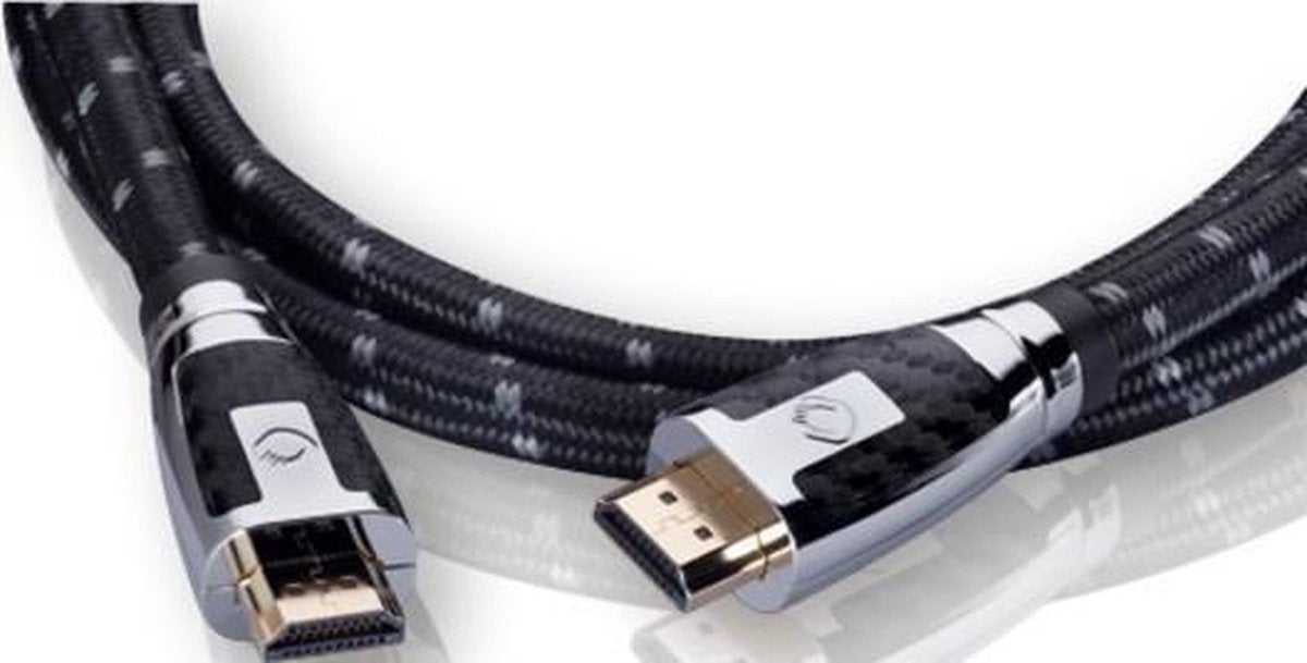 HDMI Aansluitkabel [1x HDMI-stekker - 1x HDMI-stekker] 1.20 m Zwart
