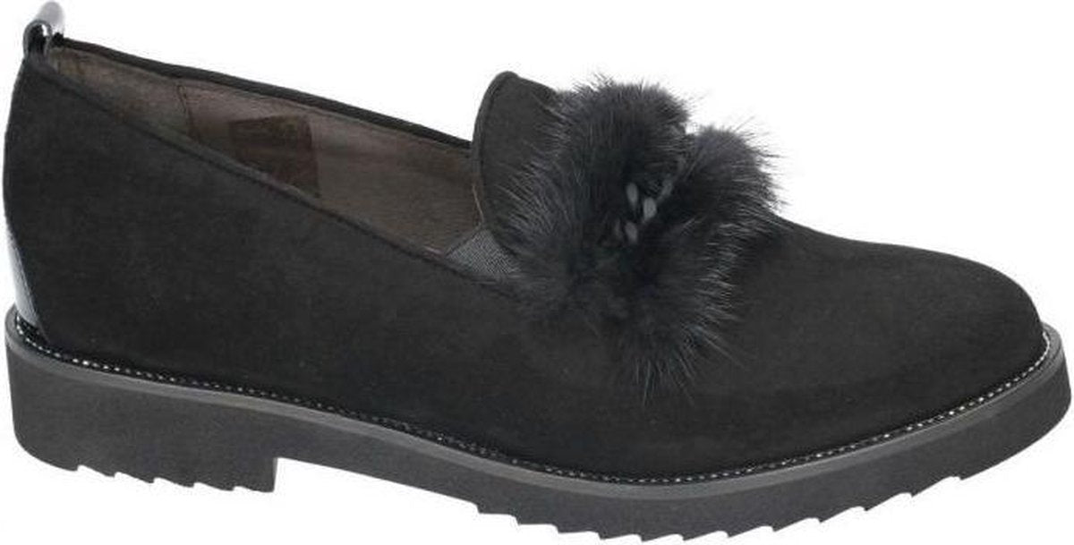Softwaves -Dames -  zwart - ballerina's & mocassins - maat 41
