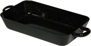 Ovenschaal zwart 36/21.5 cm
