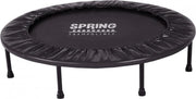 SPRING Mini Trampoline 120 cm - Black Edition – zwarte rand