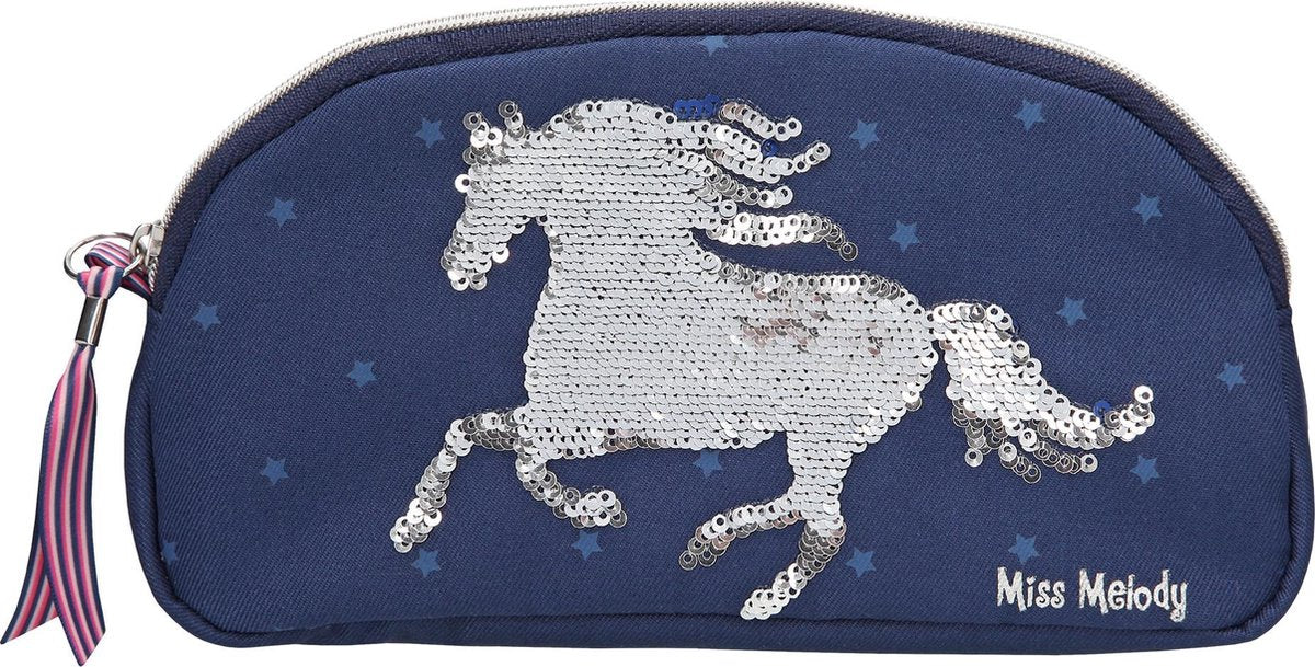Depesche Miss Melody make-up tas blauw
