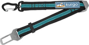 Kurgo hondenautogordel met draaiende karabijnhaak direct voor gordelhouder - Blauw - Blauw