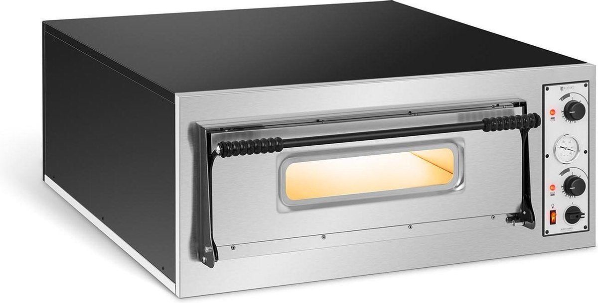 Royal Catering Pizzaoven - 1 kamer - 6 x Ø 32 cm