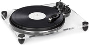 Pureness platenspeler acryl 33 1/3 + 45 rpm voorversterker transparant