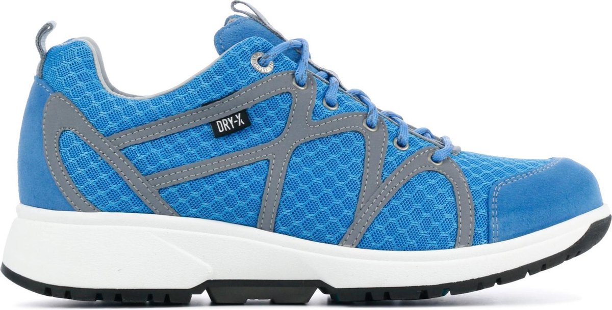 Xsensible Vrouwen Leren Lage sneakers / Damesschoenen 40202.5 - Blauw - Maat 42