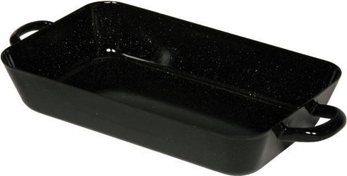 Ovenschaal zwart 37/22 cm