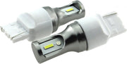 T20 7440 W21W set | autoverlichting LED 2 stuks | 2-SMD xenon wit 6000K - 839 Lumen | 12V DC - 9.6 Watt