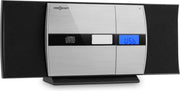 V-15-BT Stereo-installatie Bluetooth CD USB MP3 UKW AUX Wekker zwart