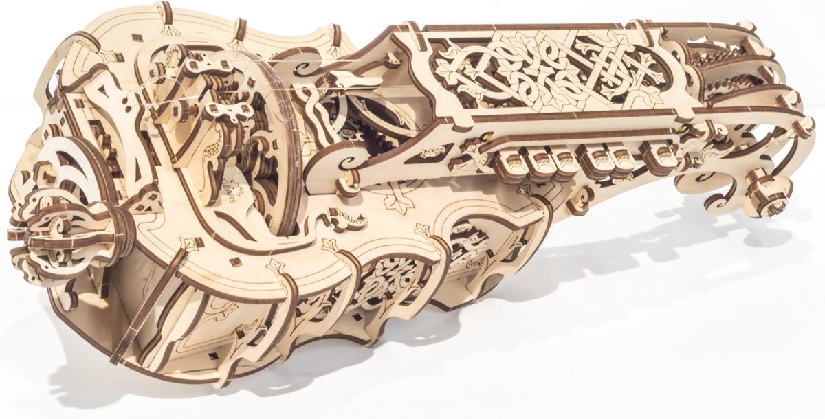 Ugears - Houten Modelbouw - Draailier Hurdy Gurdy