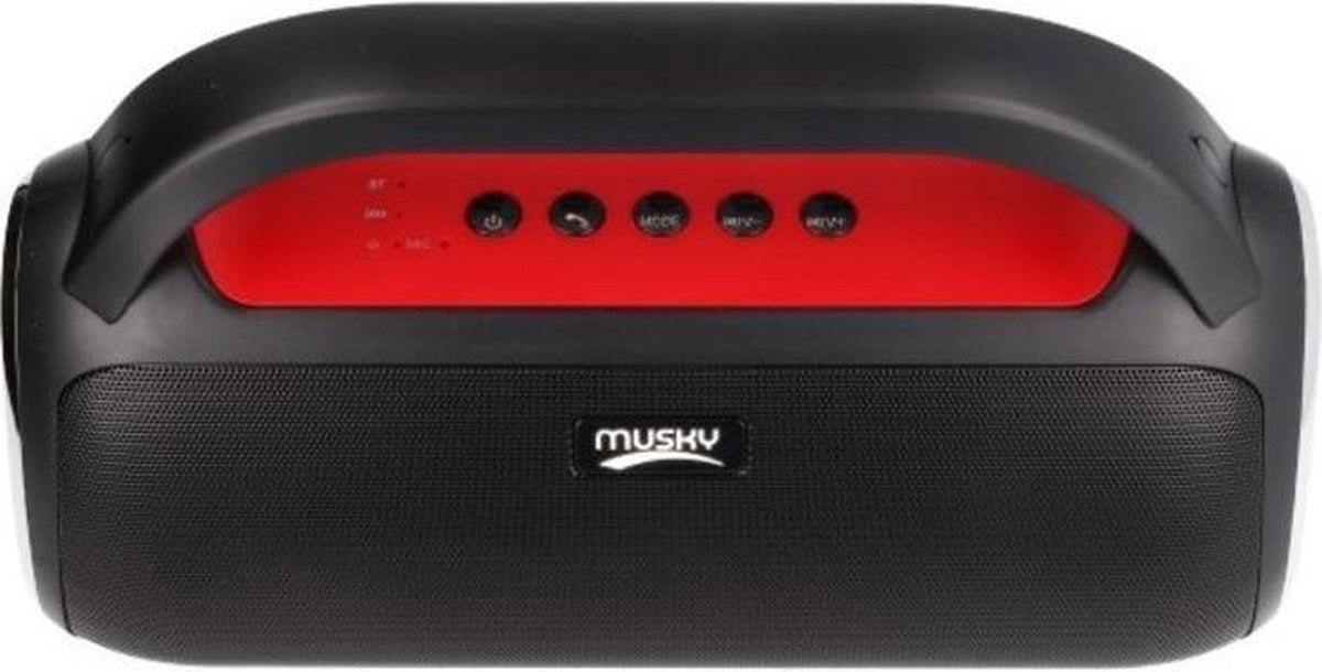 Musky Bluetooth Speaker DY-18 Rood