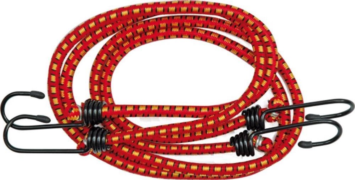 Snelbinder met spinhaak - 100 cm - 2 stuks