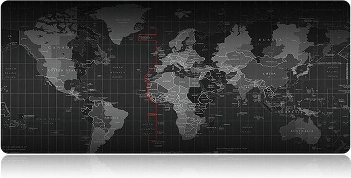 Mobigear Gaming Muismat World Map 60 x 30 CM