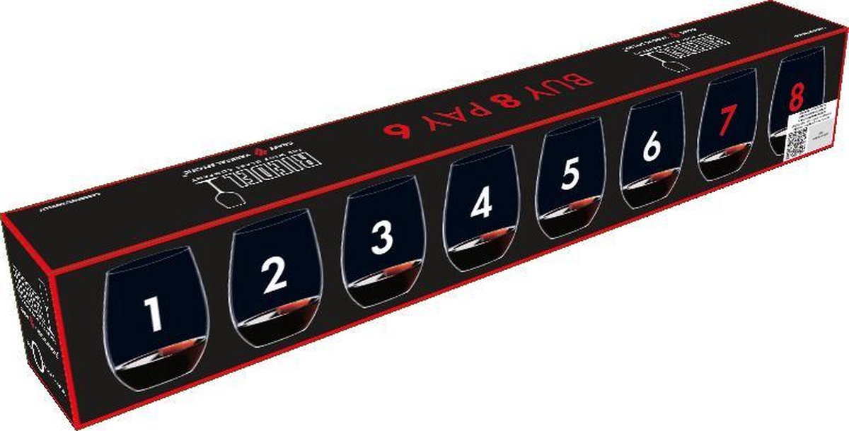 Riedel O Cabernet - set van 8