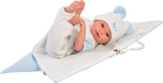 Llorens blanke pop ICE DOLL BLUE 36 cm