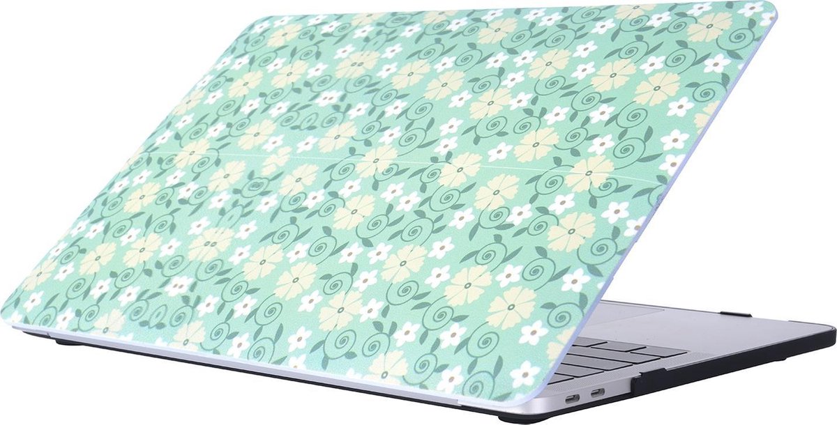 Mobigear Hardshell Case Bloemen Serie 1 Macbook Pro 15 inch Thunderbolt 3 (USB-C)