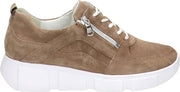 Waldläufer dames sneaker - Taupe - Maat 42+