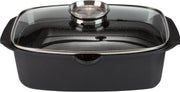 ERNESTO® Braadslee van gegoten aluminium 6 L -  BraadPan - Geschikt voor de oven -  Stevig en duurzaam