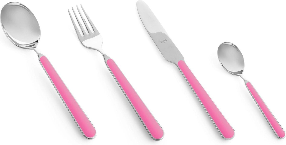 Bestek Fantasia roze 24 delig