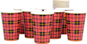 100 stuks - papieren drinkbeker - scotty - 180cc