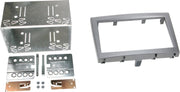 2-DIN frame PORSCHE 911/Cayman/Boxter donker zilver